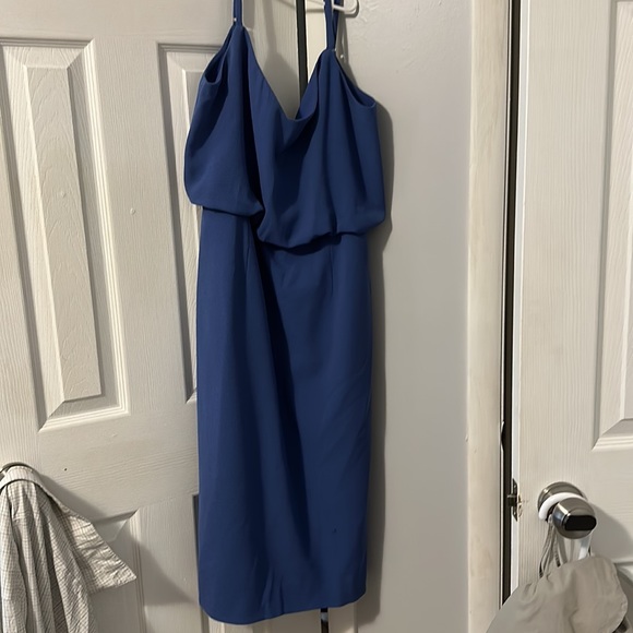 Dress the population alondra blouson midi - Picture 2 of 6